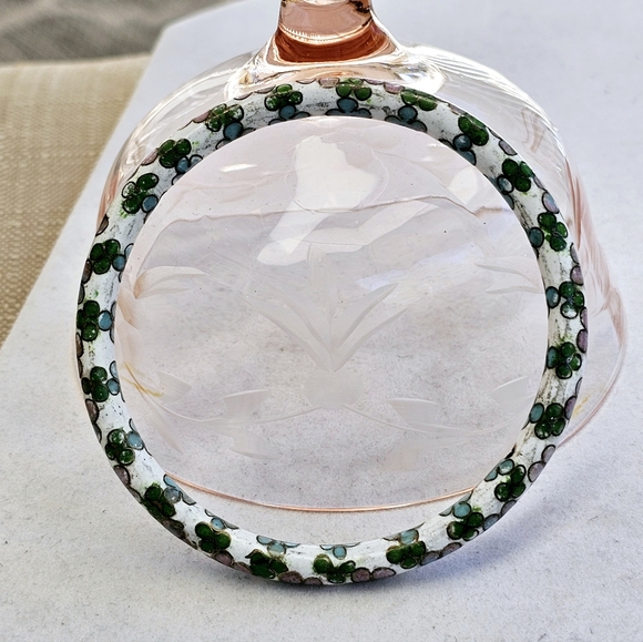 SET! Green Jade 925 Sterling Silver Cage Necklace with Cloisonne Bracelet SET! - Picture 8 of 15